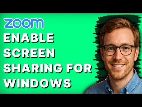 How to Enable Participant Screen Sharing in Zoom for Windows [2025 Guide]