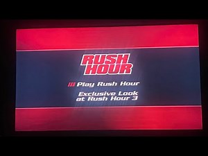Rush Hour (1998) 2007 DVD Menu Walkthrough