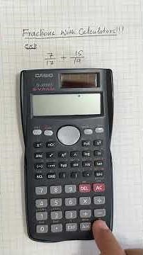 Fractions with Calculator !!!