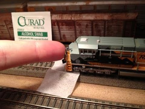 N-scale Quick Tip: Cleaning and Maintenance