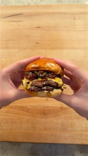 Bacon Jam Smash Burger!