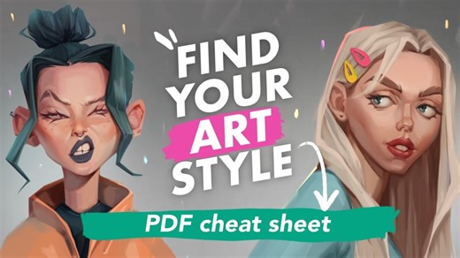 FREE Cheat Sheet | How To Find Your Art Style