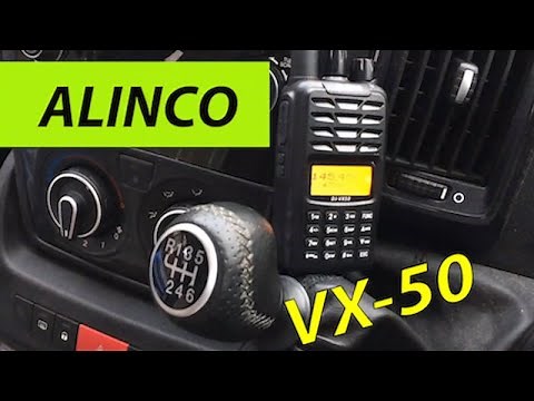 ALINCO DJ-VX50 Dual Band Handy Review - Waters and Stanton