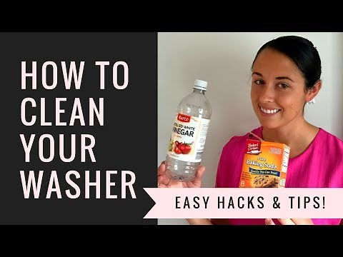 HOW TO CLEAN YOUR WASHING MACHINE | Quick & Easy Cleaning