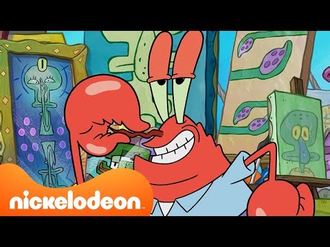 スポンジ・ボブ | 消えれば偉大なアーティスト😱 | ニコロデオンジャパン