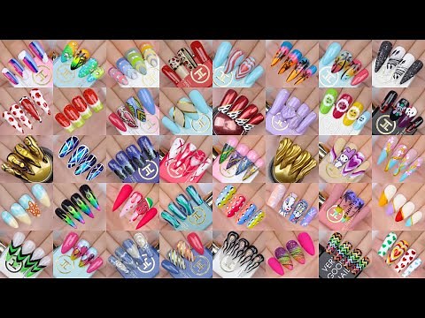 200 New Nails Art Designs | Beautiful Nail Designs Compilation for Beginners at Home | Nails Art