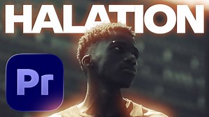 How to make halation & bloom film look with no plugins | Premiere Pro tutorial