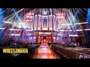 WrestleMania 41 set reveal in Las Vegas