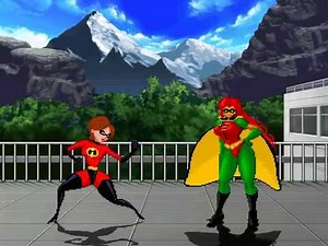 MI MUGEN Request 234 - Elastigirl VS Starfire