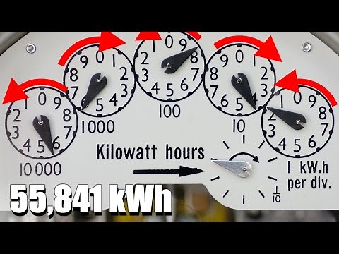 Analog Electricity Meters: How to read your meter