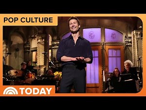 Why Glen Powell Brought UPS Driver to His 'SNL' Debut