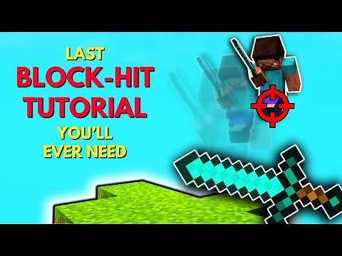 How To Do Block-Hitting In Minecraft