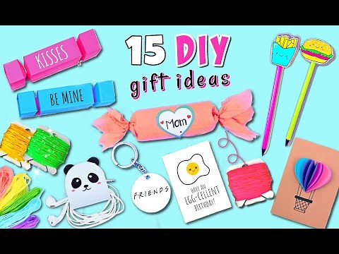 15 DIY AMAZING GIFT IDEAS YOU WILL LOVE - Gifts For Best Friend, Mom Birthday Gift Ideas and more!