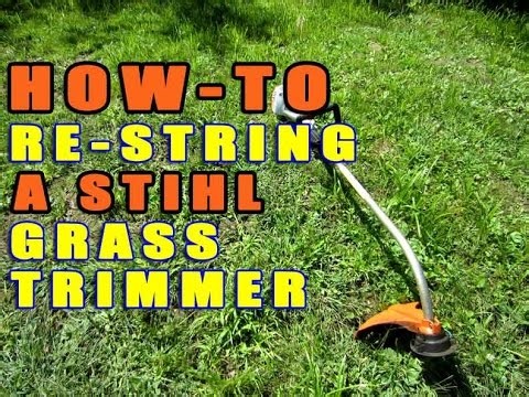 Stihl Trimmer Line Replacement