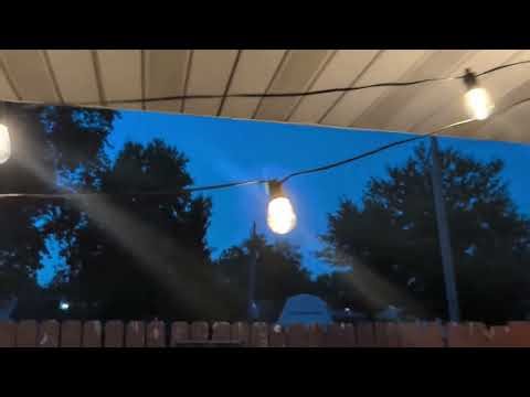 String Lights Add a LOT to Your Outdoor Decor!