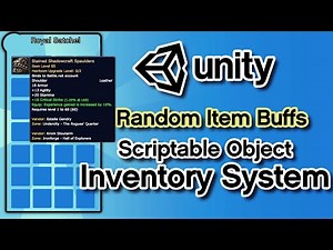 Unity3D - Item Buffs/Stats | Scriptable Object Inventory System | Part 3
