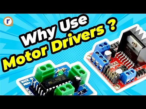 DIFFERENCE BETWEEN : L293D AND L298N MOTOR DRIVERS!