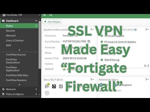 How to Configure SSL VPN on FortiGate Firewall: Step-by-Step Guide