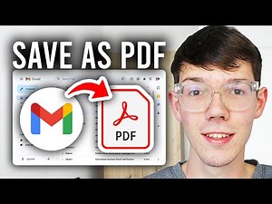 How To Save Gmail Email As PDF - Step By Step