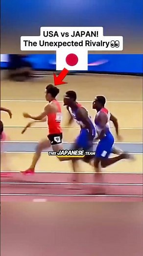 Team USA vs Japan - Olympic Race that Pushed USA Passed their Limits #trackandfield #olympics