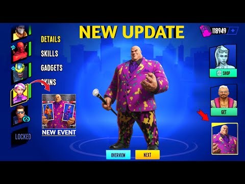 How To Unlock New Boss Monster KINGPIN In Spider Fighter 3 || Hacker Girl Update Unlock