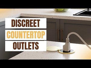 NEC Compliant Island Outlets: Simple and Discreet Countertop Power