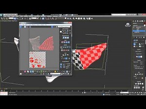 3ds max Modeling UVW Map Mirror Flip Horizontal Vertical