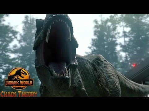 Rexy! The Tyrannosaurus Rex Arrives At The Biosyn Valley! Jurassic World Chaos Theory Season 4 Clip|