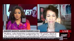 16K views · 144 reactions | Surveillance video shown in court appears to show former Sheriff Shawn Stines shooting Judge Kevin Mullins as the judge scrambles to escape. https://www.courttv.com/title/video-shows-kentucky-sheriff-shoot-judge-in-chambers/ | COURT TV | Facebook
