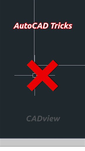 AutoCAD Tricks for beginners - Using fillet in a different way