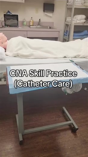 Catheter Care — a CNA skill that protects dignity, comfort, and infection control. Learn it the right way at DMS Care Training Center 💜 Where skills become confidence. #CNA #CNASkills #CatheterCare #NursingAssistant #HealthcareTraining