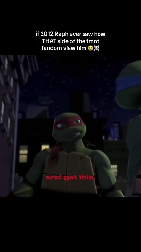 “2012 raph is abusive that’s why i dont like 2012 😭😭” OH BE SO FR ☠️ #fyp #tmnt #tmnt2012 #2012tmnt #1