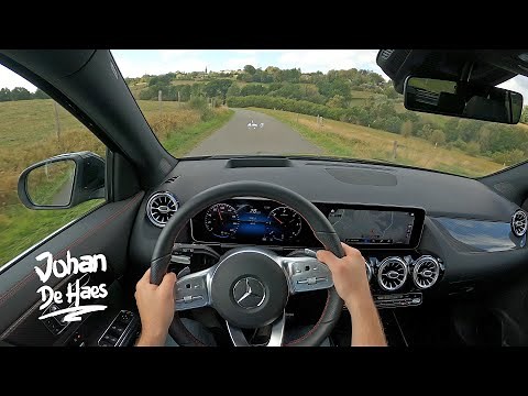 2020 MERCEDES GLA 200d 4MATIC 150 HP POV TEST DRIVE