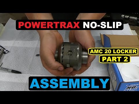 Assembling a POWERTRAX No-Slip LOCKER - AMC20 Locker Installation Part 2 of 3
