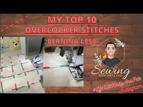 Top 10 Overlocker Stitches
