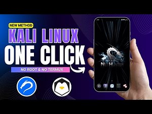 New Method: Kali Linux on 1GB RAM Android! One Click Setup 🔥 | No Root & Termux.