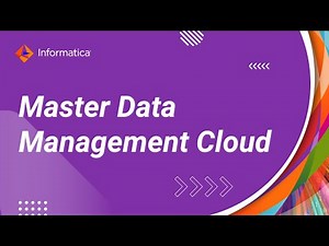 Exclusive Webinar Series on Informatica Cloud - Session 3(Master Data Management Cloud)