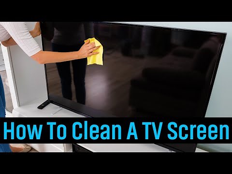 How To Clean A TV Screen - Without Damaging It!