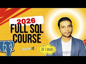 Modern SQL Full Course (Beginner to Expert) – PostgreSQL 2026