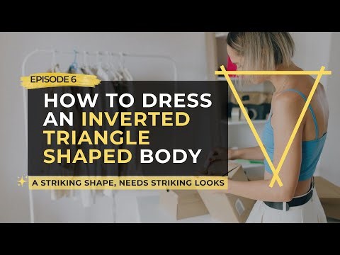 How to Dress an Inverted Triangle Body Shape (Flattering Outfits & Style Hacks) #invertedtriangle
