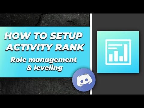how to setup Activity bot discord very easily on your smartphone Android/iOS | leveling xp