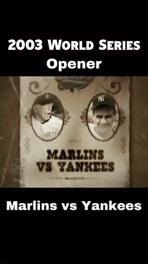 2003 World Series Opener: Marlins vs Yankees Highlights