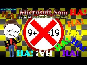 Microsoft Sam fails at Makeshift Educator