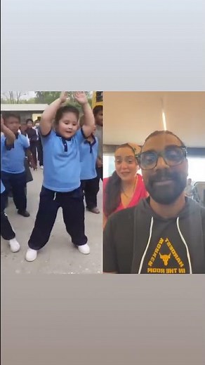 Remo D'souza gets SURPRISED watching a little girl's dance video #shorts #remodsouza