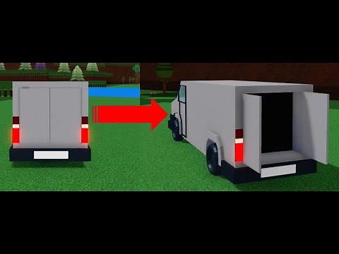 STRUGGLING to make a GOOD van door? (Babft. ROBLOX)