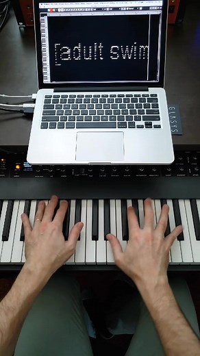 Innovative Live Midi Art Collaboration with Adult Swim