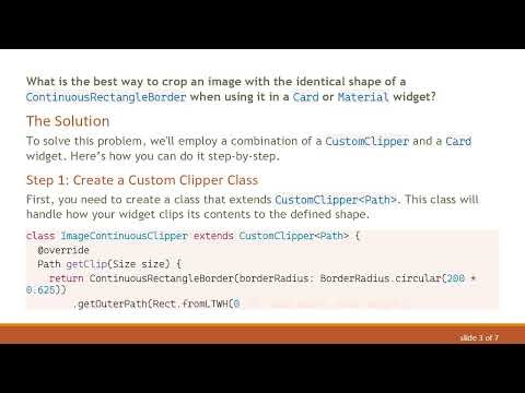How to Use Images as Backgrounds for Custom Shaped Card/Material Widgets in Flutter