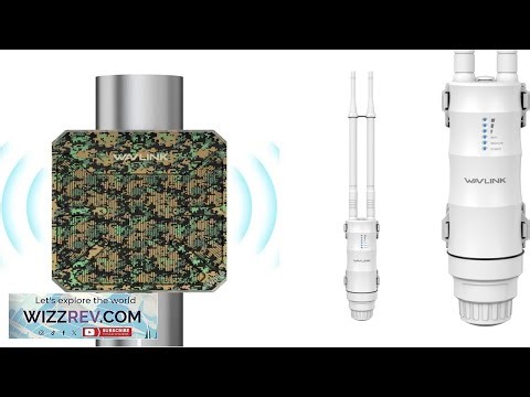 WAVLINK AX3000 WiFi 6 Wireless Outdoor Repeater Camo with AC600 Outdoor WiFi