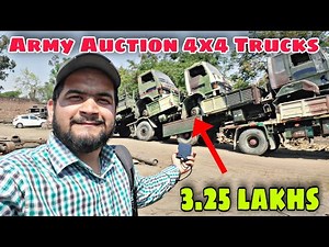 Army Auction 4x4 Trucks for sale at Kohli Godam Pathankot 🔥 Stallion & Tata 713
