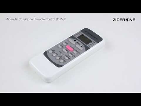 Midea Air Conditioner Remote Control R51M/E